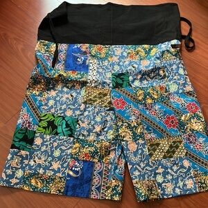 Sawadee Chiangandi unisex kantha pants/jhorts/gaucho/capri‎ one size
